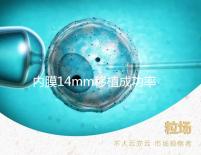 內(nèi)膜14mm移植成功率不高?好不好著床看完心里有譜