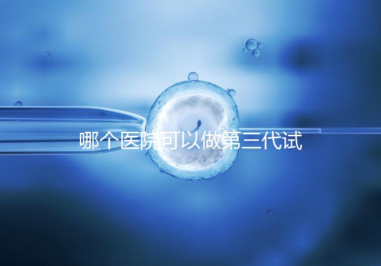 哪個醫院可以做第三代試管？能做的私立or公立醫院在這里