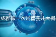 成都做一次試管嬰兒大概要多少錢