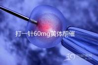 打一針60mg黃體酮催經不管用？下個月肌注三針20mg看看