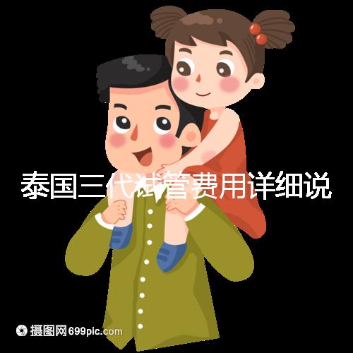 泰國三代試管費用詳細說明,費用對比分析,幫助您規劃每一步費用