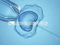 都知道卵巢早衰不可逆，那高齡做試管嬰兒還有希望嗎？