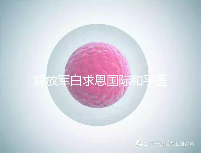 解放軍白求恩國際和平醫(yī)院(中國人民解放軍白求恩國際和平醫(yī)院)