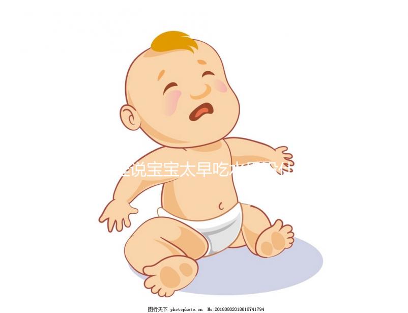 誰說寶寶太早吃水果沒什么關系，別體重超標、不長牙才后悔