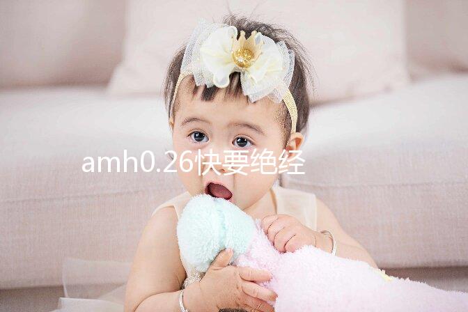 amh0.26快要絕經難懷孕,供卵試管或是“救命稻草”!