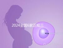 2024全國6家正規(guī)三代試管嬰兒醫(yī)院排名公布一覽表